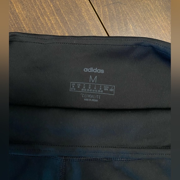 Adidas Climalite Leggings Size Medium in New Condition - Picture 3 of 6